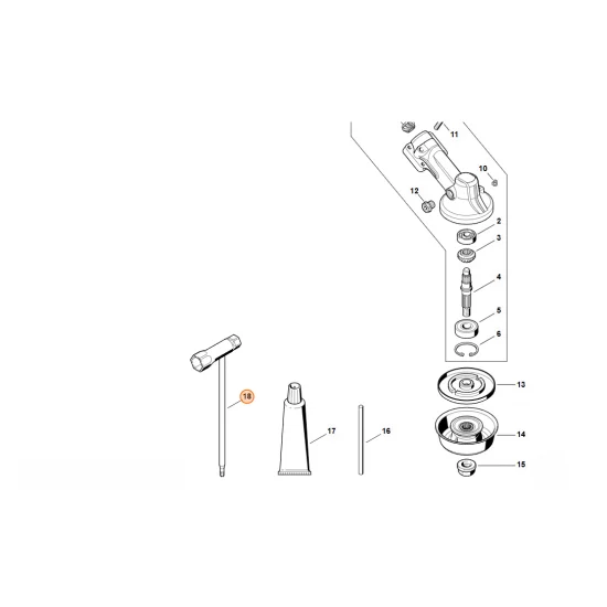 STIHL   Klucz wielofunkcyjny 4128 890 3400